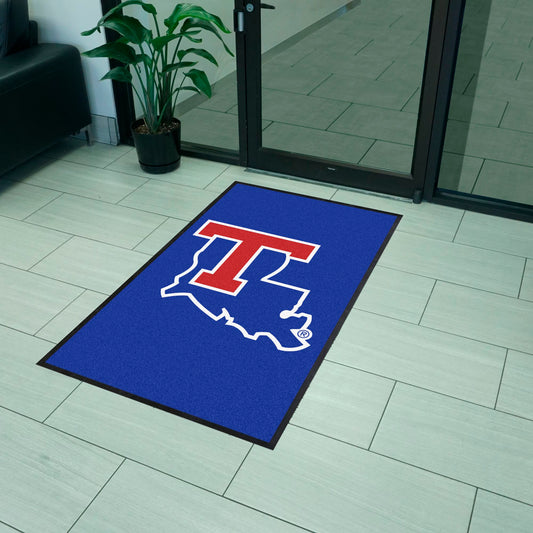 Louisiana Tech 3X5 High-Traffic Mat with Durable Rubber Backing - Portrait Orientation - Louisiana Tech