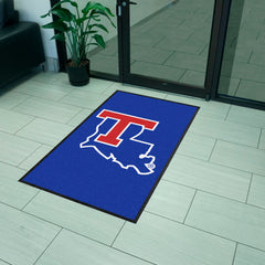 Louisiana Tech 3X5 High-Traffic Mat with Durable Rubber Backing - Portrait Orientation - Louisiana Tech