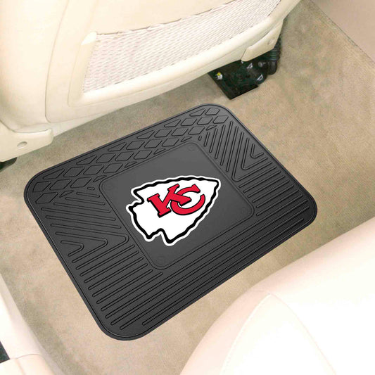 Kansas City Chiefs Back Seat Car Utility Mat - 14in. x 17in. - Kansas City Chiefs