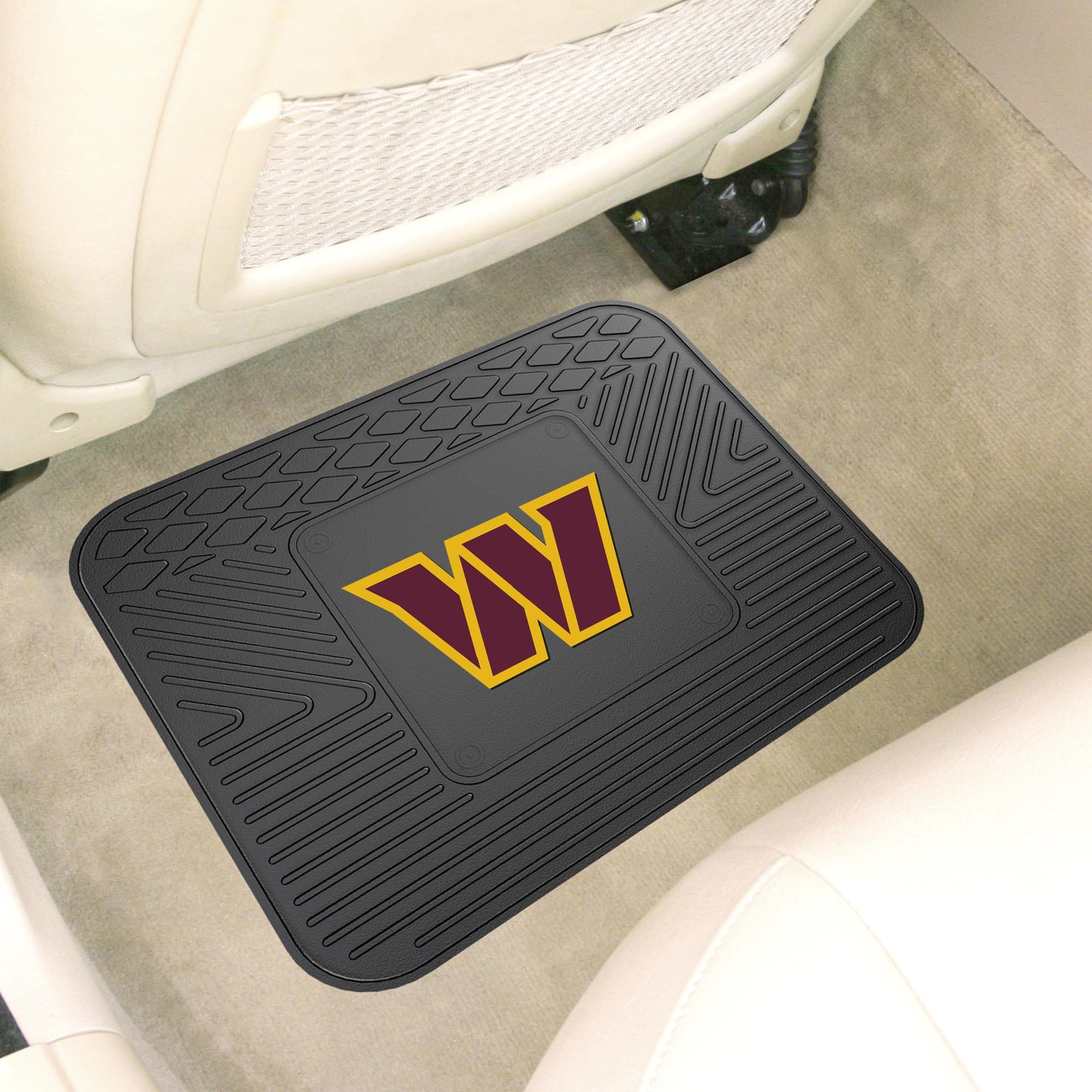 Washington Commanders Back Seat Car Utility Mat - 14in. x 17in.