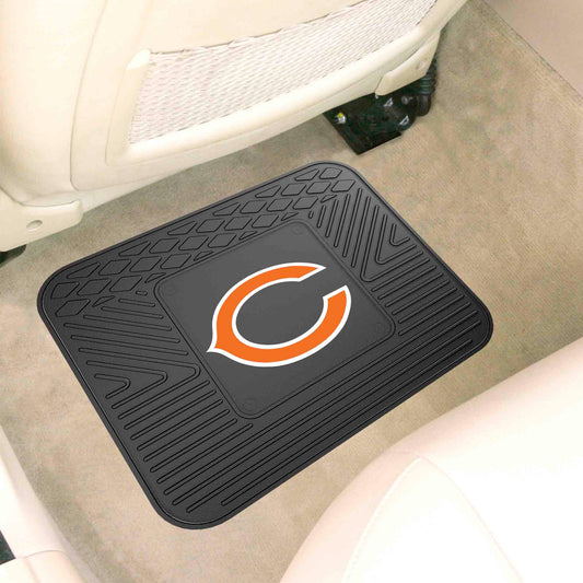 Chicago Bears Back Seat Car Utility Mat - 14in. x 17in. - Chicago Bears