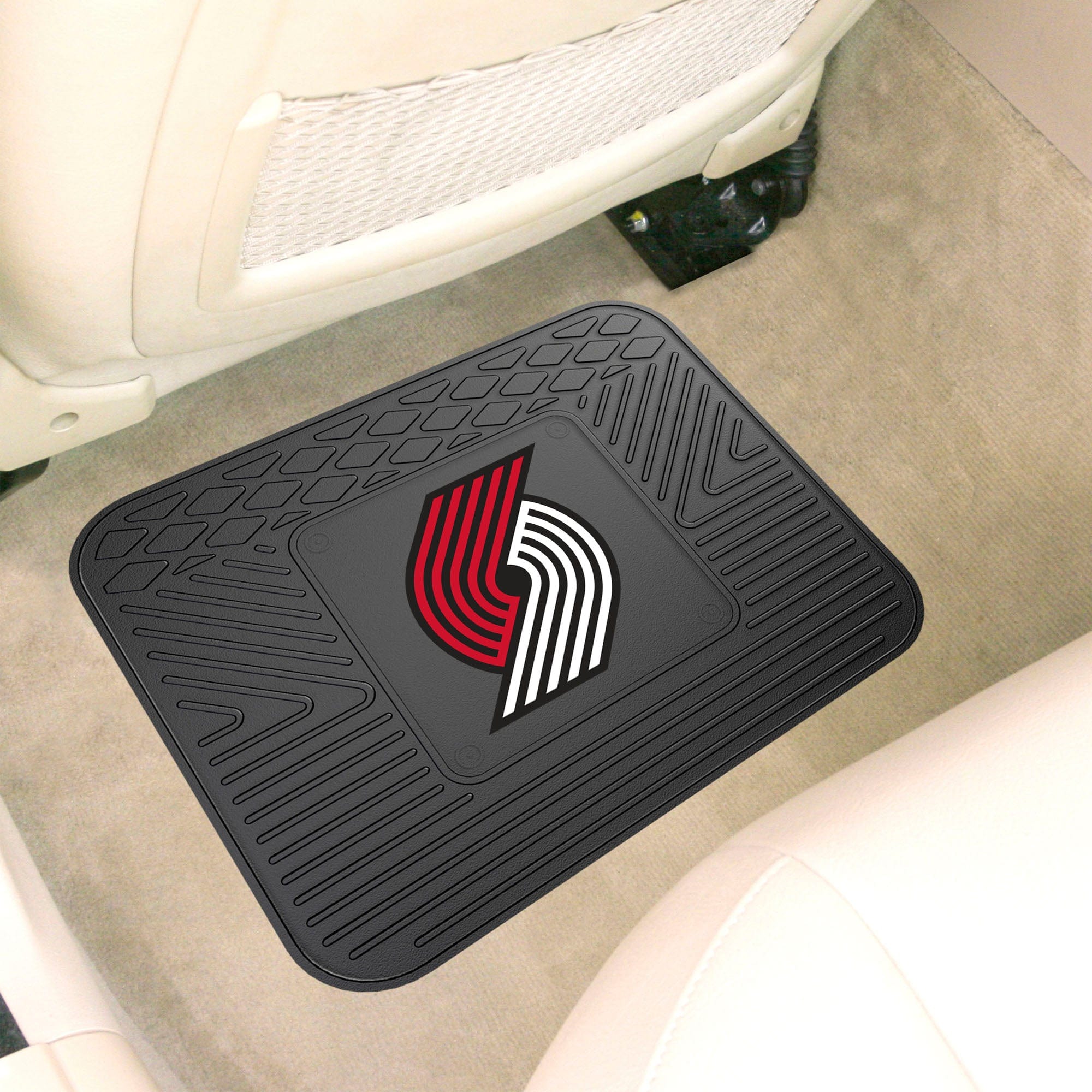 Portland Trail Blazers Back Seat Car Utility Mat - 14in. x 17in. - Portland Trail Blazers