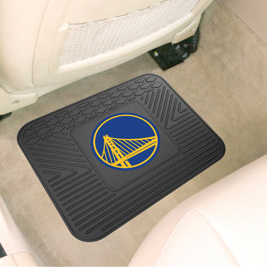 Golden State Warriors Back Seat Car Utility Mat - 14in. x 17in. - Golden State Warriors