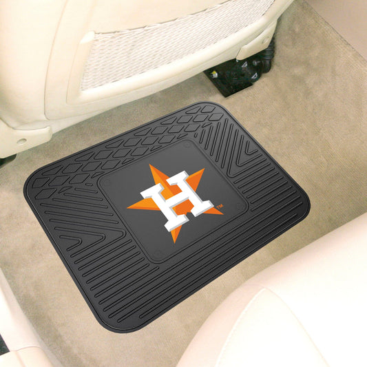 Houston Astros Back Seat Car Utility Mat - 14in. x 17in. - Houston Astros