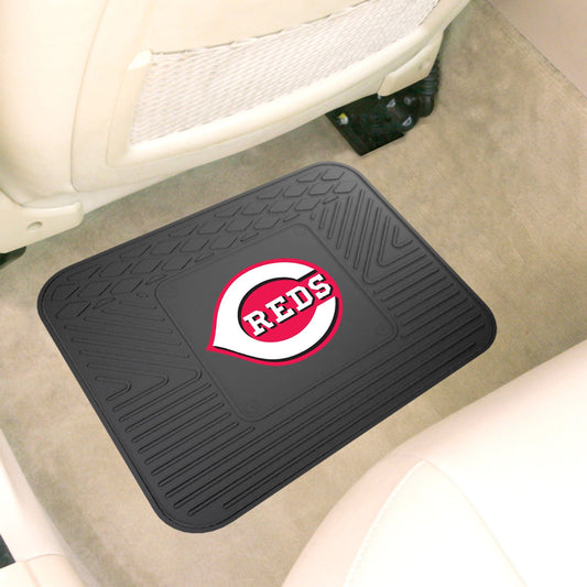 Cincinnati Reds Back Seat Car Utility Mat - 14in. x 17in. - Cincinnati Reds