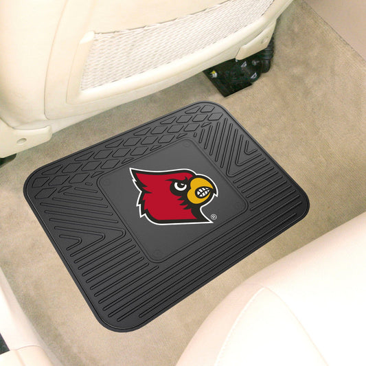 Louisville Cardinals Back Seat Car Utility Mat - 14in. x 17in. - Louisville