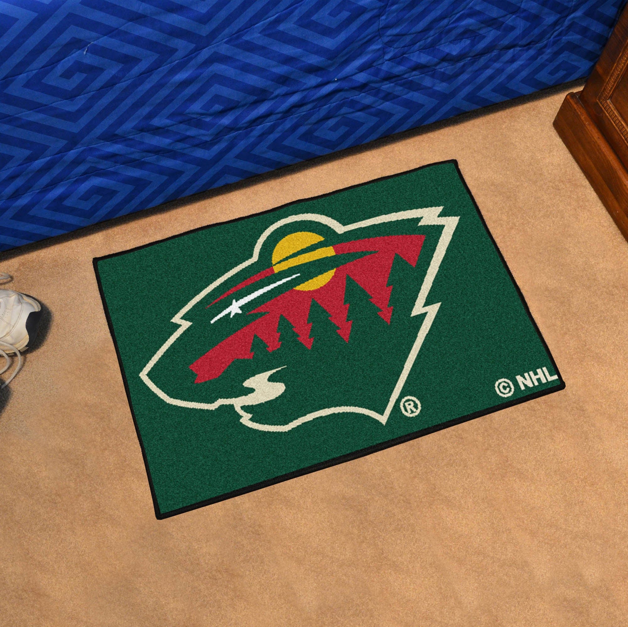 Minnesota Wild Starter Mat Accent Rug - 19in. x 30in.