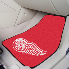 Detroit Red Wings Front Carpet Car Mat Set - 2 Pieces - Detroit Red Wings