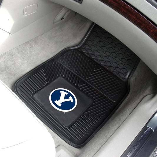 BYU Cougars Heavy Duty Car Mat Set - 2 Pieces - BYU