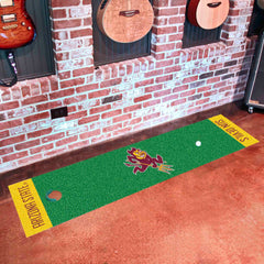 Arizona State Sun Devils Putting Green Mat - 1.5ft. x 6ft., Sparky Logo - Arizona State