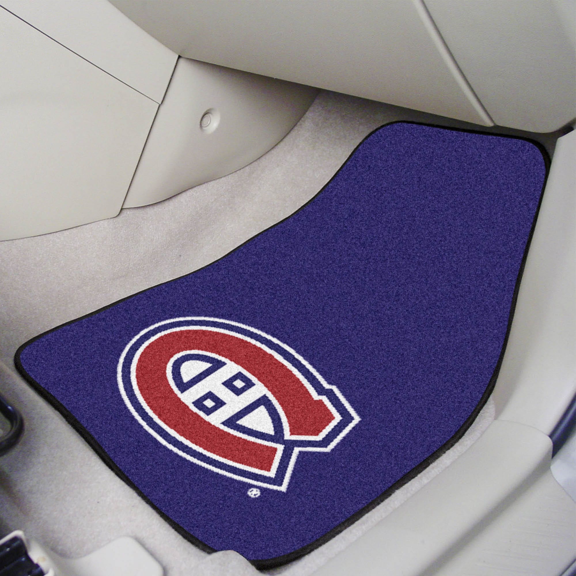 Montreal Canadiens Front Carpet Car Mat Set - 2 Pieces - Montreal Canadiens