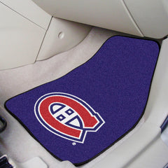 Montreal Canadiens Front Carpet Car Mat Set - 2 Pieces - Montreal Canadiens