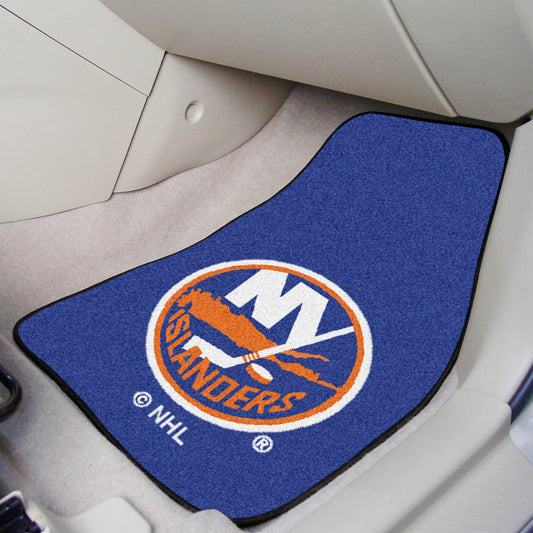 New York Islanders Front Carpet Car Mat Set - 2 Pieces - New York Islanders