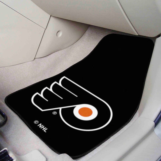 Philadelphia Flyers Front Carpet Car Mat Set - 2 Pieces - Philadelphia Flyers