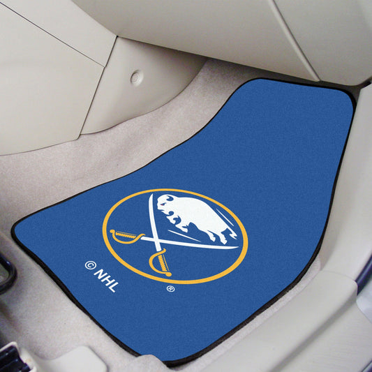 Buffalo Sabres Front Carpet Car Mat Set - 2 Pieces - Buffalo Sabres