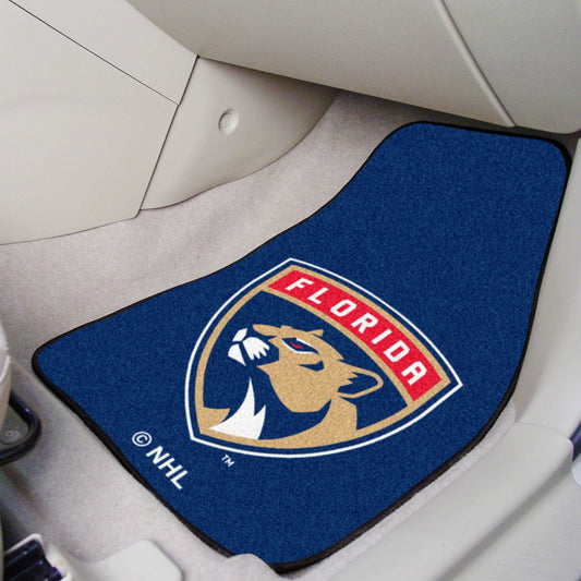 Florida Panthers Front Carpet Car Mat Set - 2 Pieces - Florida Panthers