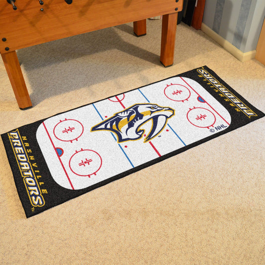 Nashville Predators Rink Runner - 30in. x 72in. - Nashville Predators