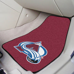 Colorado Avalanche Front Carpet Car Mat Set - 2 Pieces - Colorado Avalanche