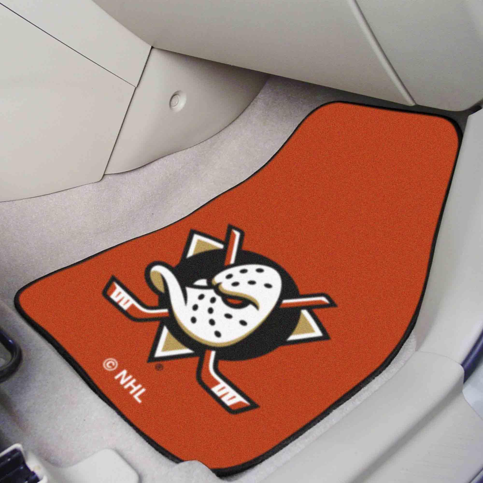 Anaheim Ducks Front Carpet Car Mat Set - 2 Pieces - Anaheim Ducks