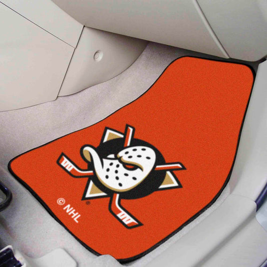 Anaheim Ducks Front Carpet Car Mat Set - 2 Pieces - Anaheim Ducks