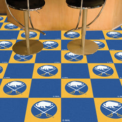 Buffalo Sabres Team Carpet Tiles - 45 Sq Ft. - Buffalo Sabres
