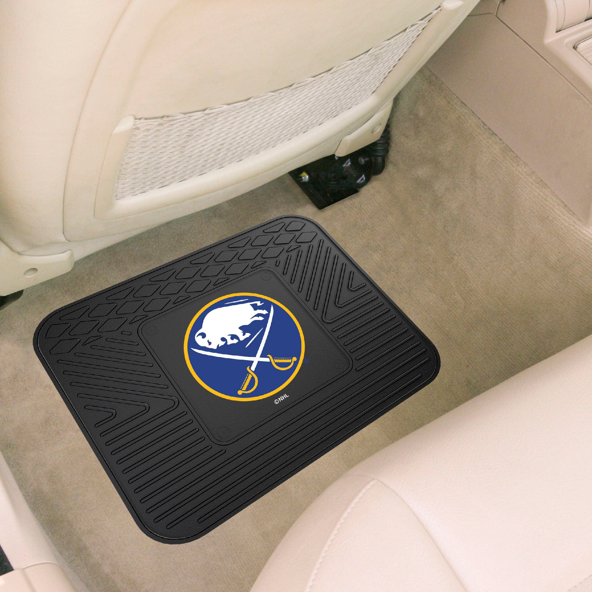 Buffalo Sabres Back Seat Car Utility Mat - 14in. x 17in. - Buffalo Sabres