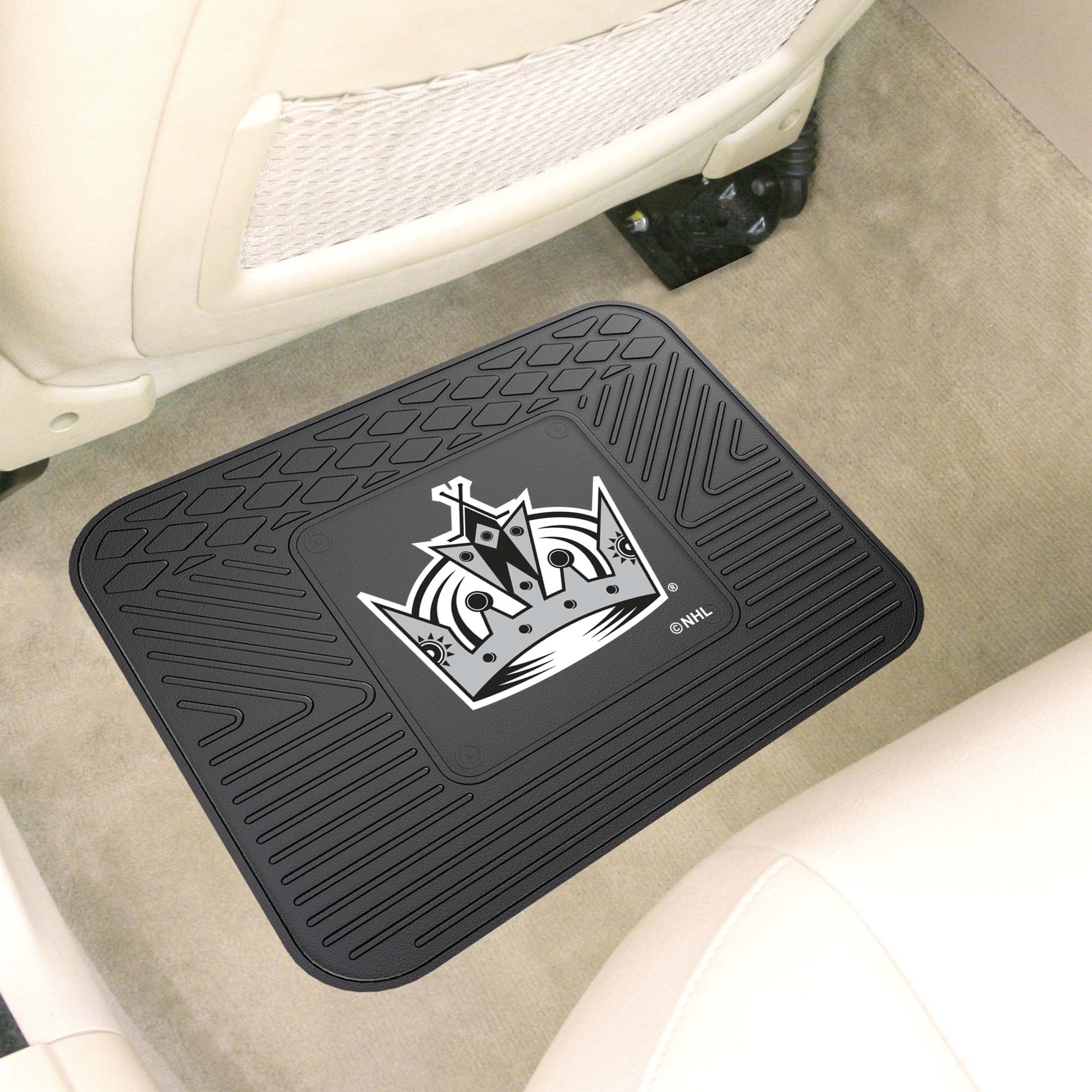 Los Angeles Kings Back Seat Car Utility Mat - 14in. x 17in. - Los Angeles Kings