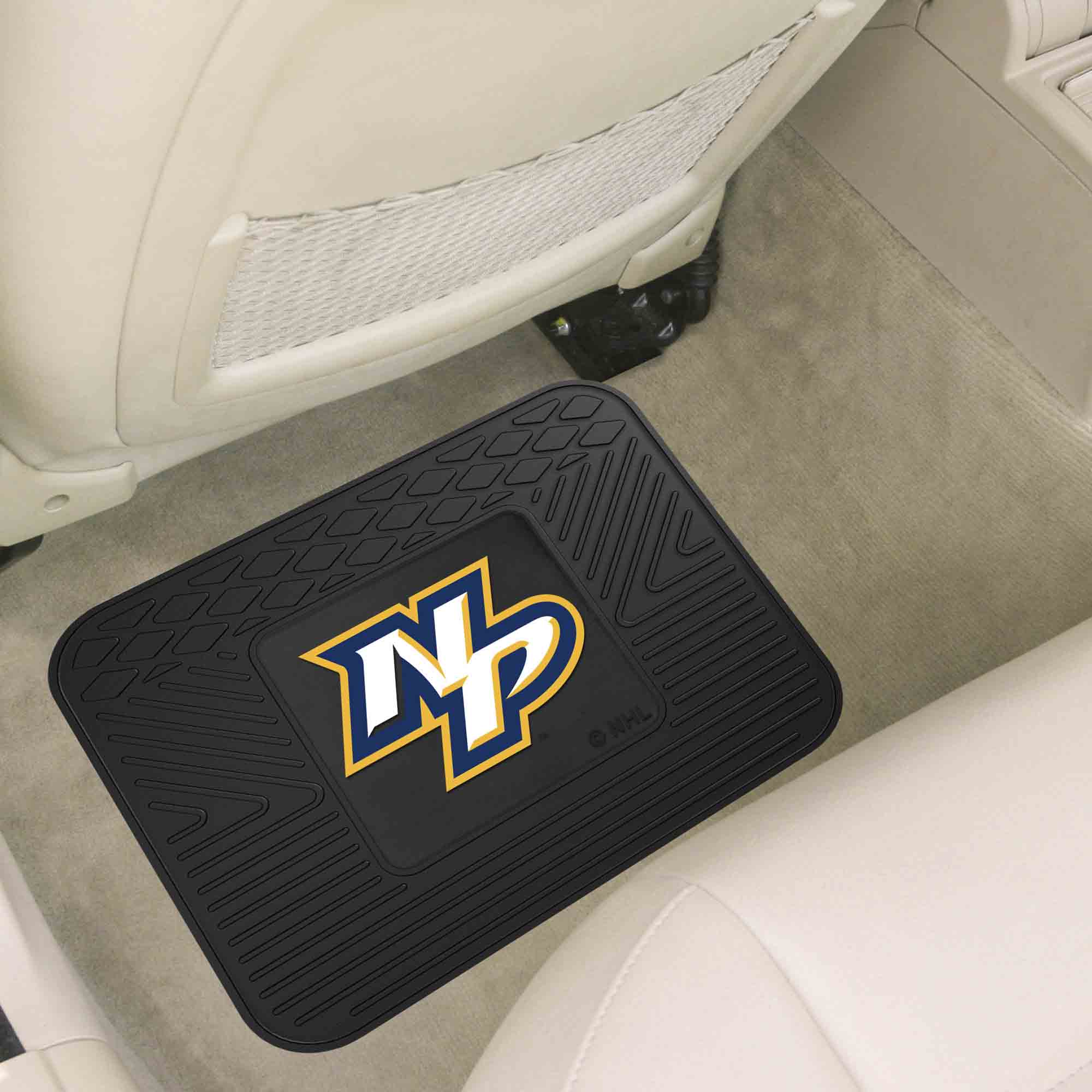 Nashville Predators Back Seat Car Utility Mat - 14in. x 17in. - Nashville Predators