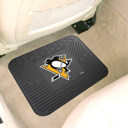 Pittsburgh Penguins Back Seat Car Utility Mat - 14in. x 17in. - Pittsburgh Penguins