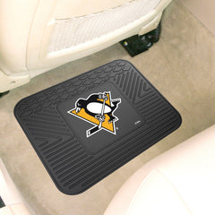 Pittsburgh Penguins Back Seat Car Utility Mat - 14in. x 17in. - Pittsburgh Penguins