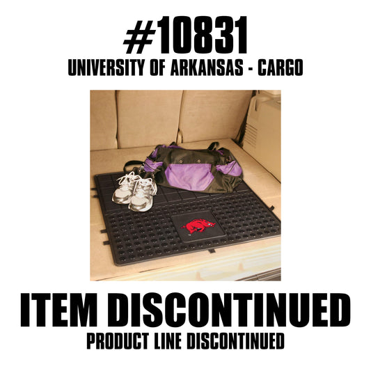 Arkansas Razorbacks Heavy Duty Cargo Mat 31"x31" - Arkansas