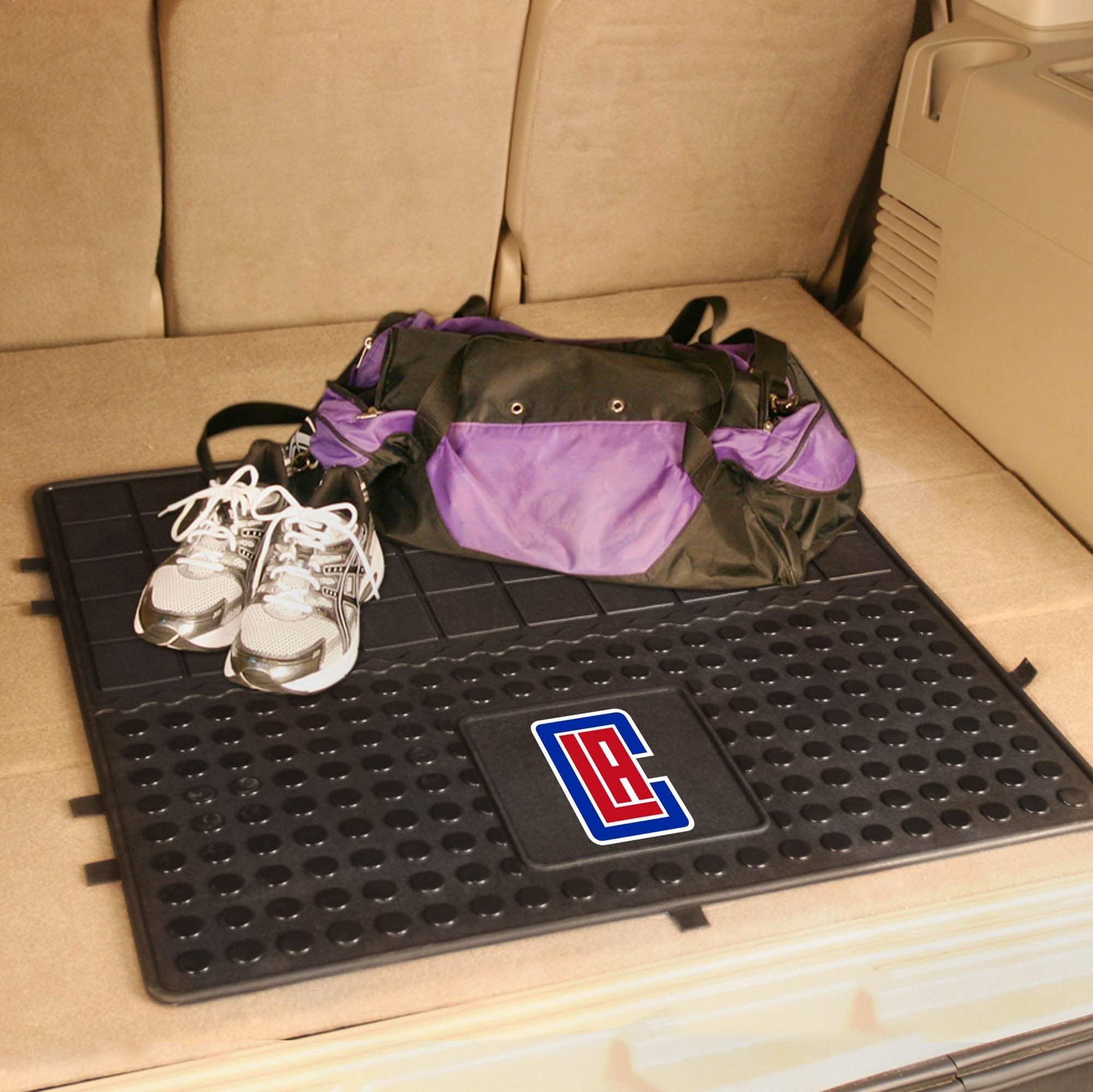 Los Angeles Clippers Heavy Duty Cargo Mat 31"x31" - Los Angeles Clippers - Flyclothing LLC