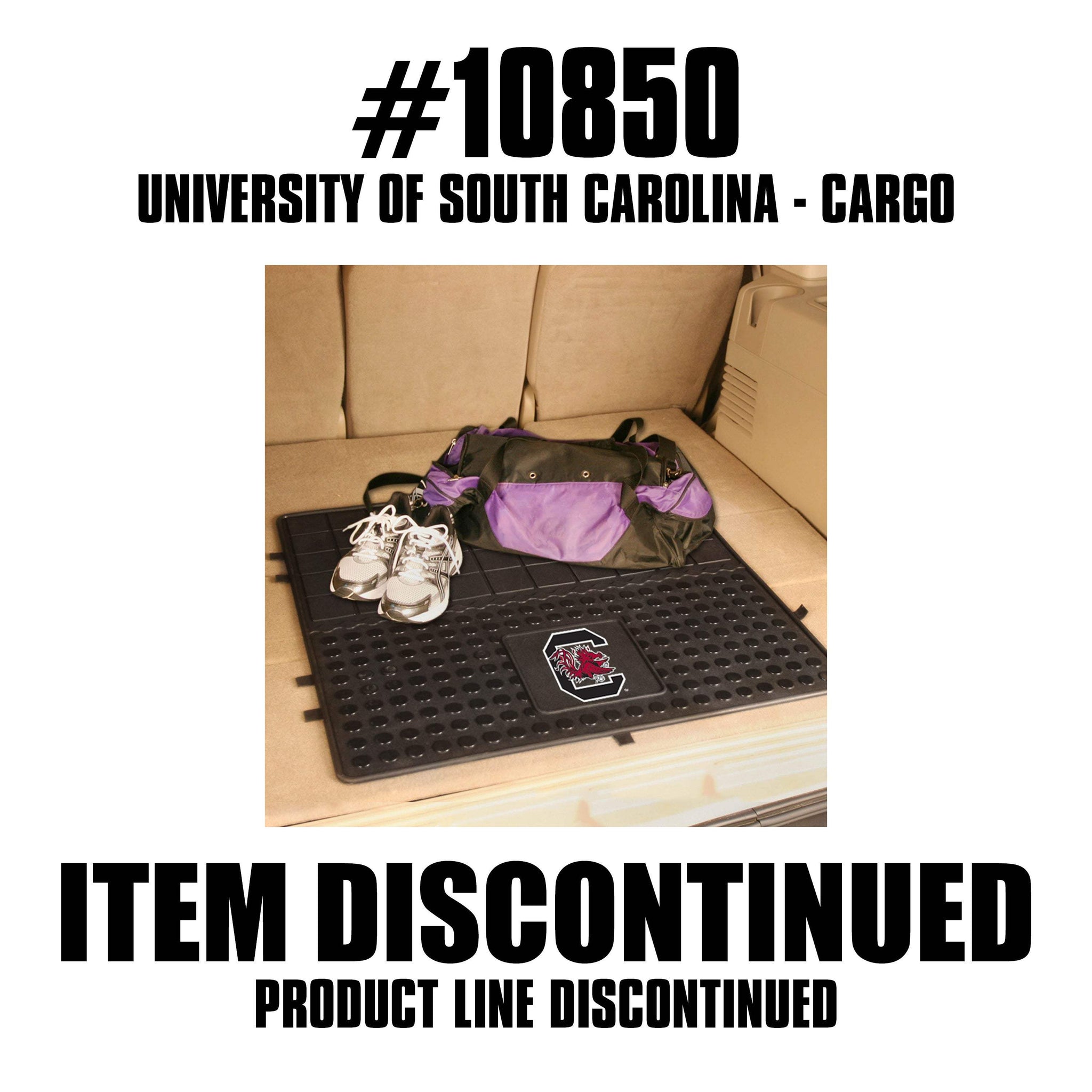 South Carolina Gamecocks Heavy Duty Cargo Mat 31"x31" - South Carolina - Flyclothing LLC