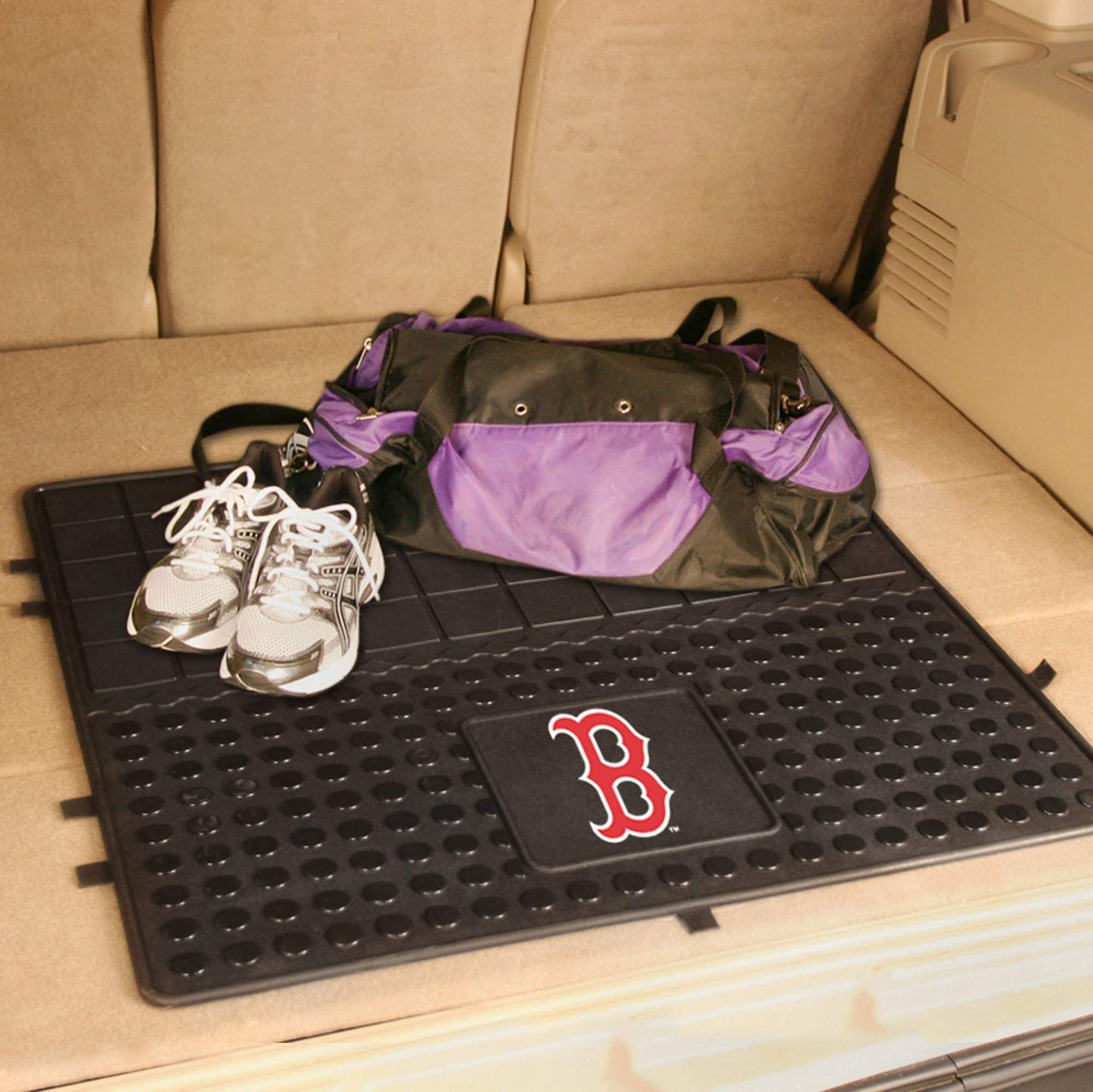 Boston Red Sox Heavy Duty Cargo Mat 31"x31" - Boston Red Sox - Flyclothing LLC