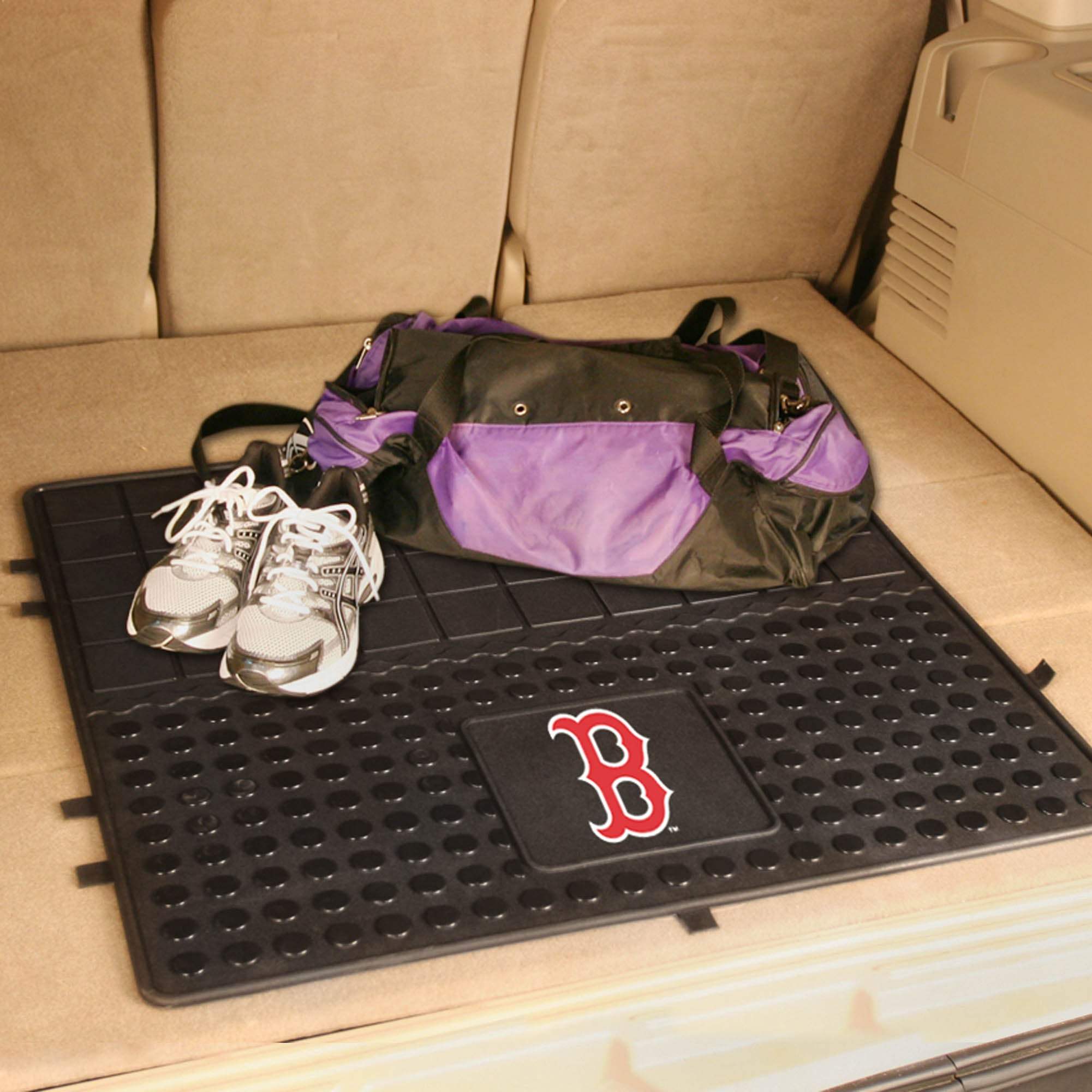 Boston Red Sox Heavy Duty Cargo Mat 31"x31" - Boston Red Sox - Flyclothing LLC