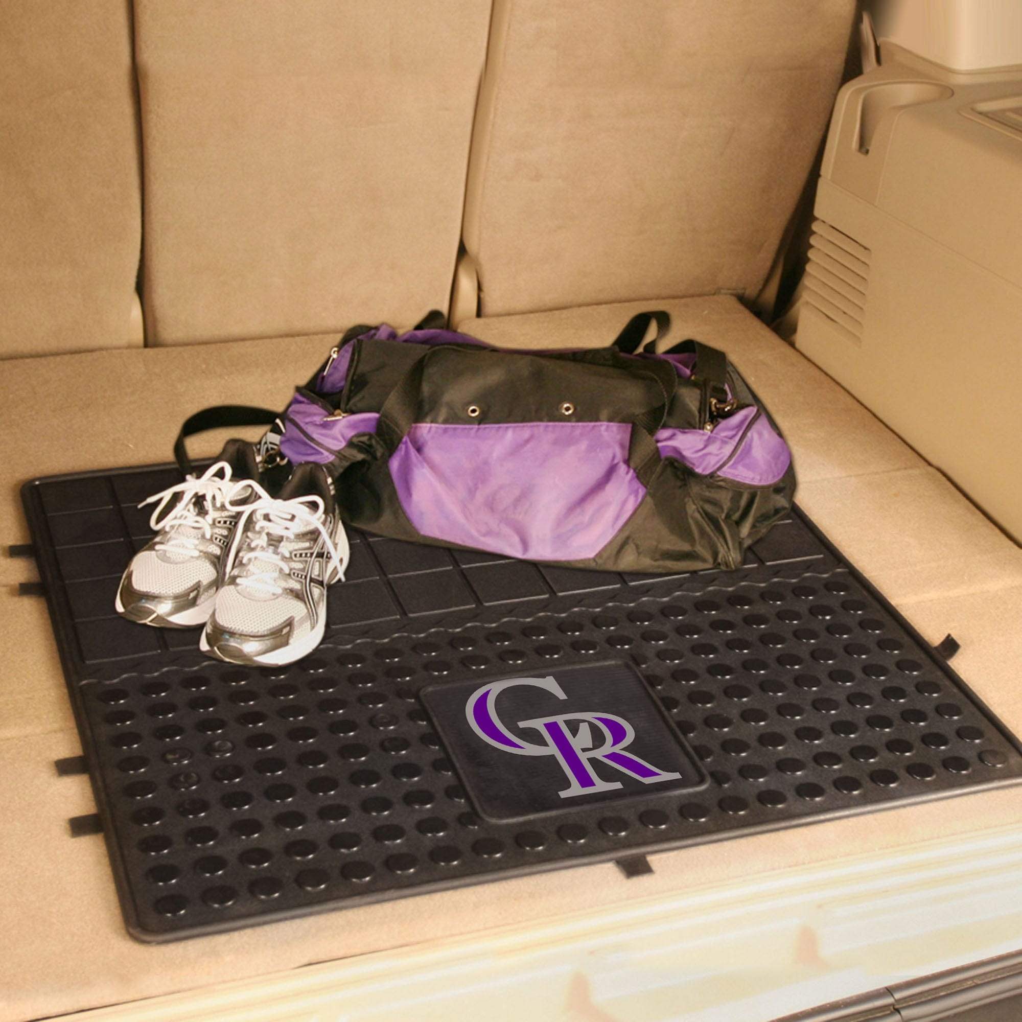 Colorado Rockies Heavy Duty Cargo Mat 31"x31" - Colorado Rockies - Flyclothing LLC