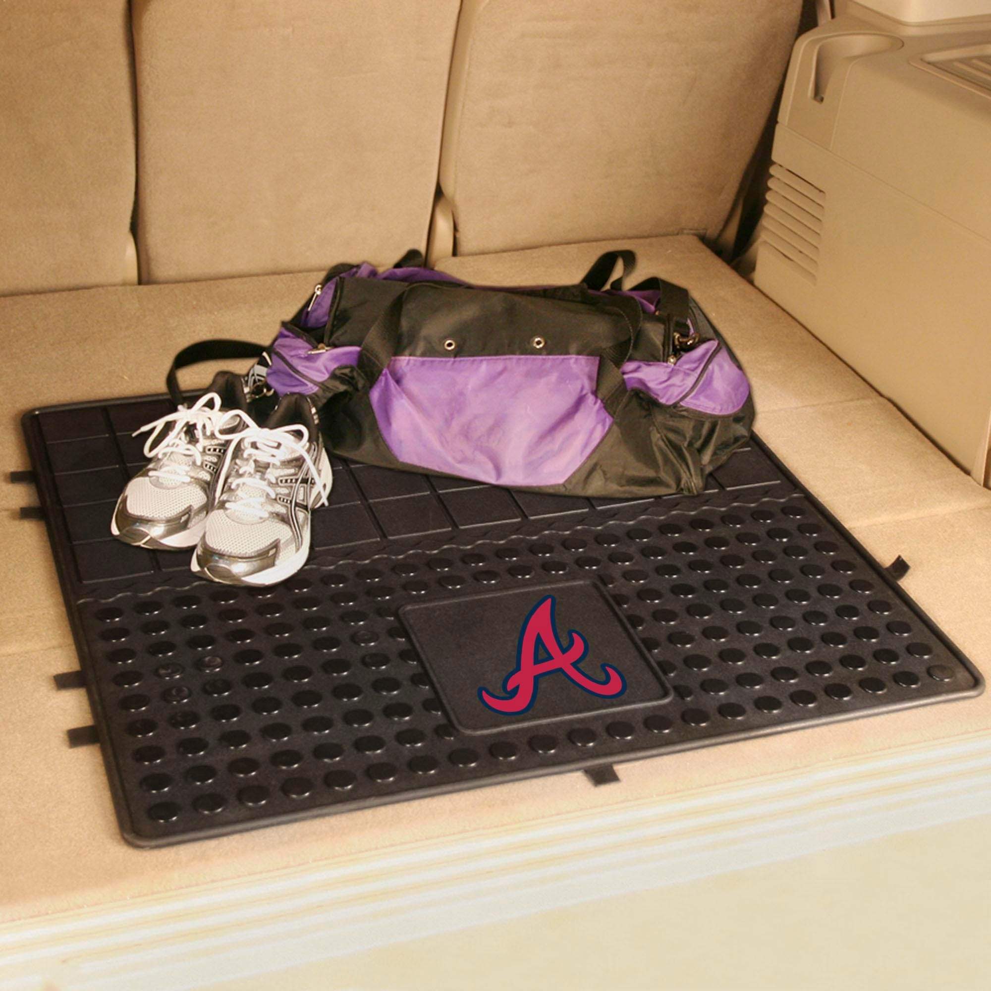 Atlanta Braves Heavy Duty Cargo Mat 31"x31" - Atlanta Braves - Flyclothing LLC