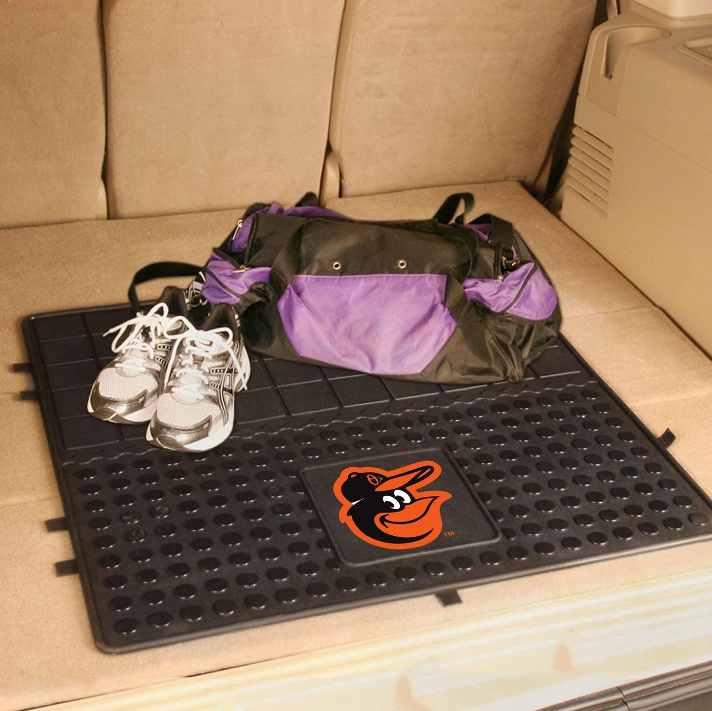Baltimore Orioles Heavy Duty Cargo Mat 31"x31" - Baltimore Orioles - Flyclothing LLC