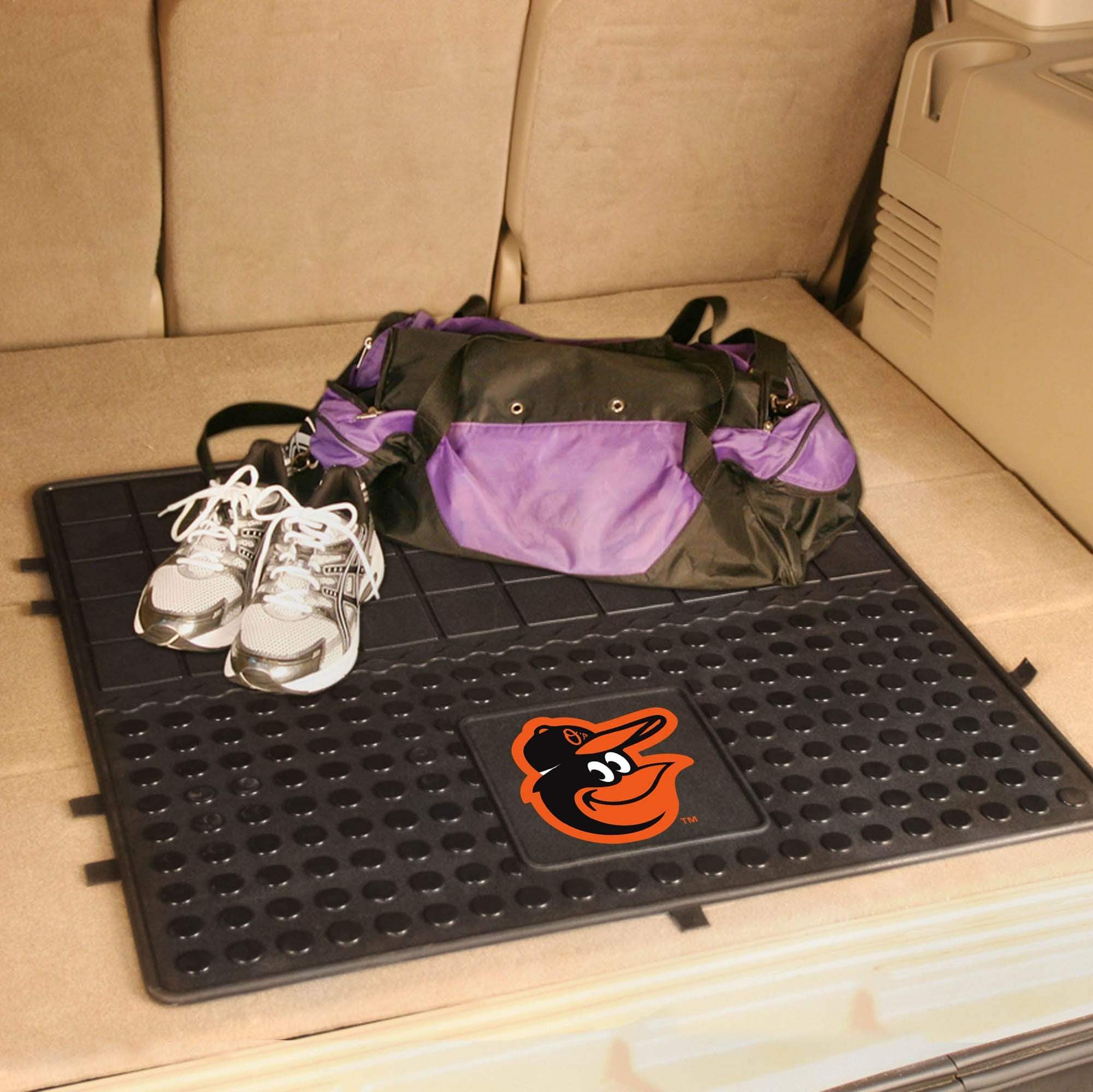 Baltimore Orioles Heavy Duty Cargo Mat 31"x31" - Baltimore Orioles - Flyclothing LLC