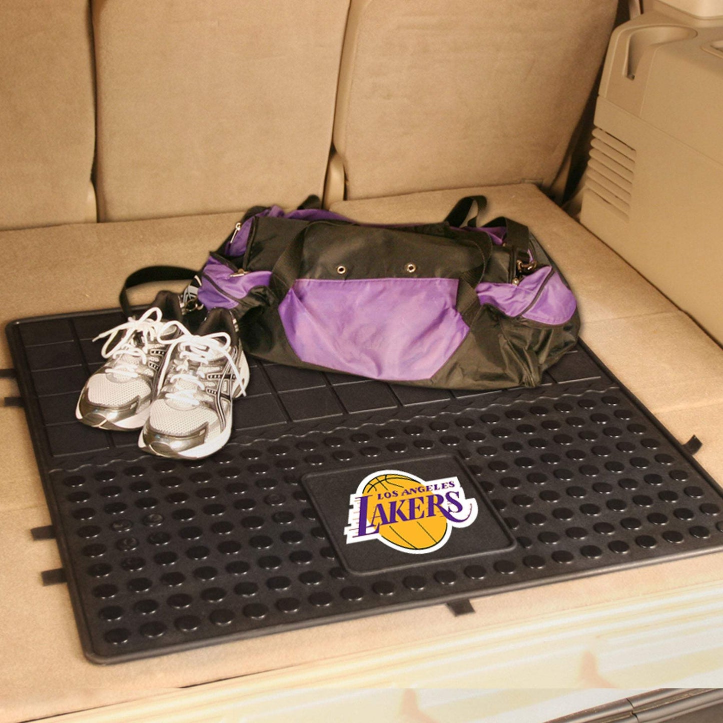 Los Angeles Lakers Heavy Duty Cargo Mat 31"x31" - Los Angeles Lakers - Flyclothing LLC