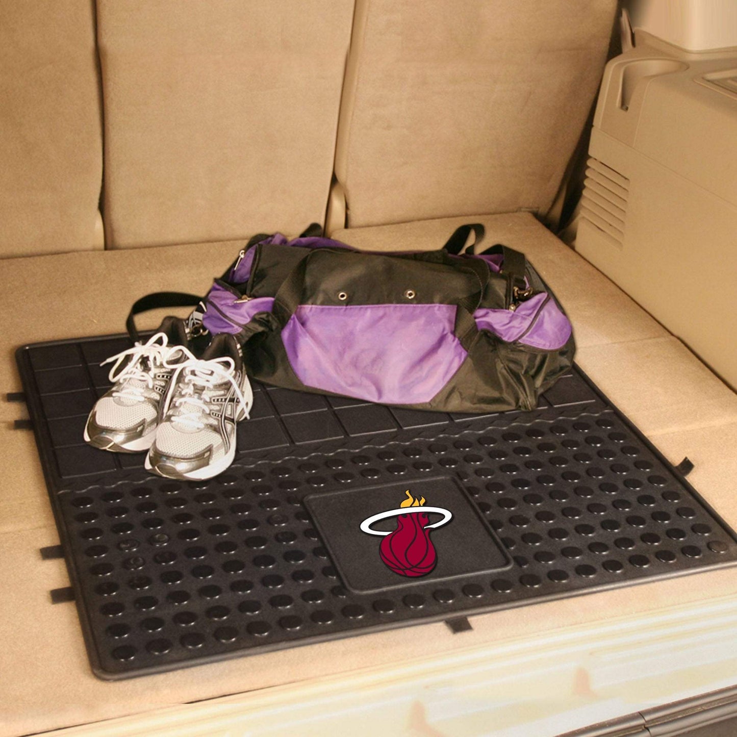 Miami Heat Heavy Duty Cargo Mat 31"x31" - Miami Heat - Flyclothing LLC