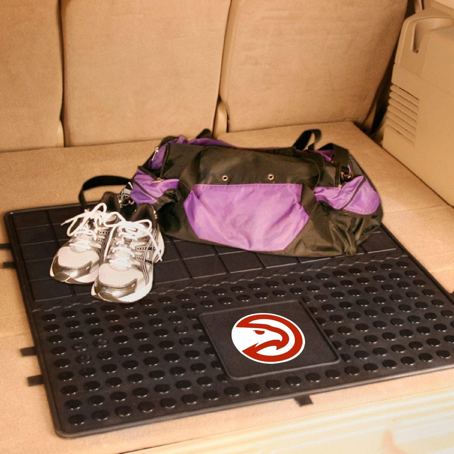 Atlanta Hawks Heavy Duty Cargo Mat 31"x31" - Atlanta Hawks - Flyclothing LLC