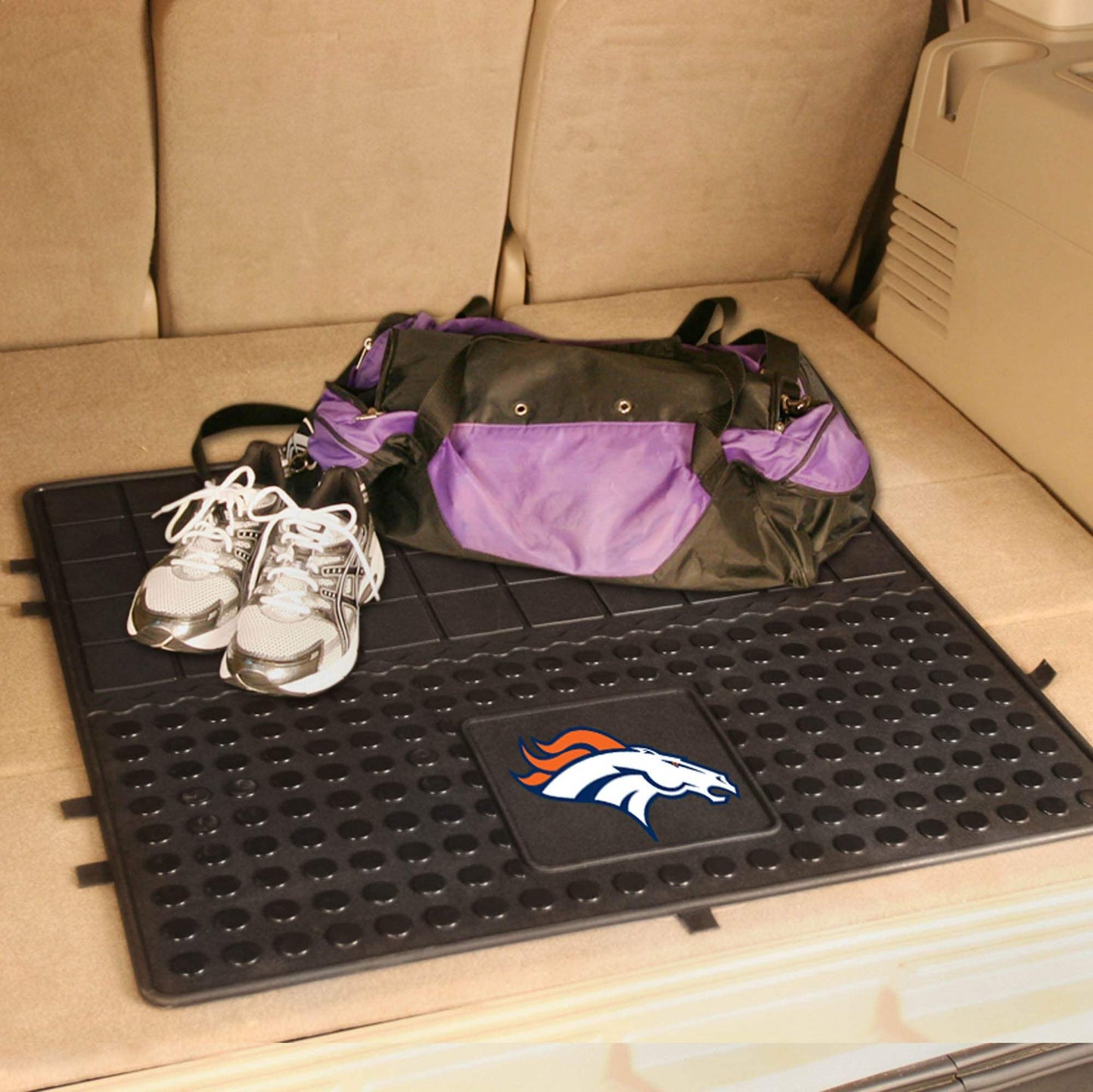 Denver Broncos Heavy Duty Cargo Mat 31"x31" - Denver Broncos - Flyclothing LLC
