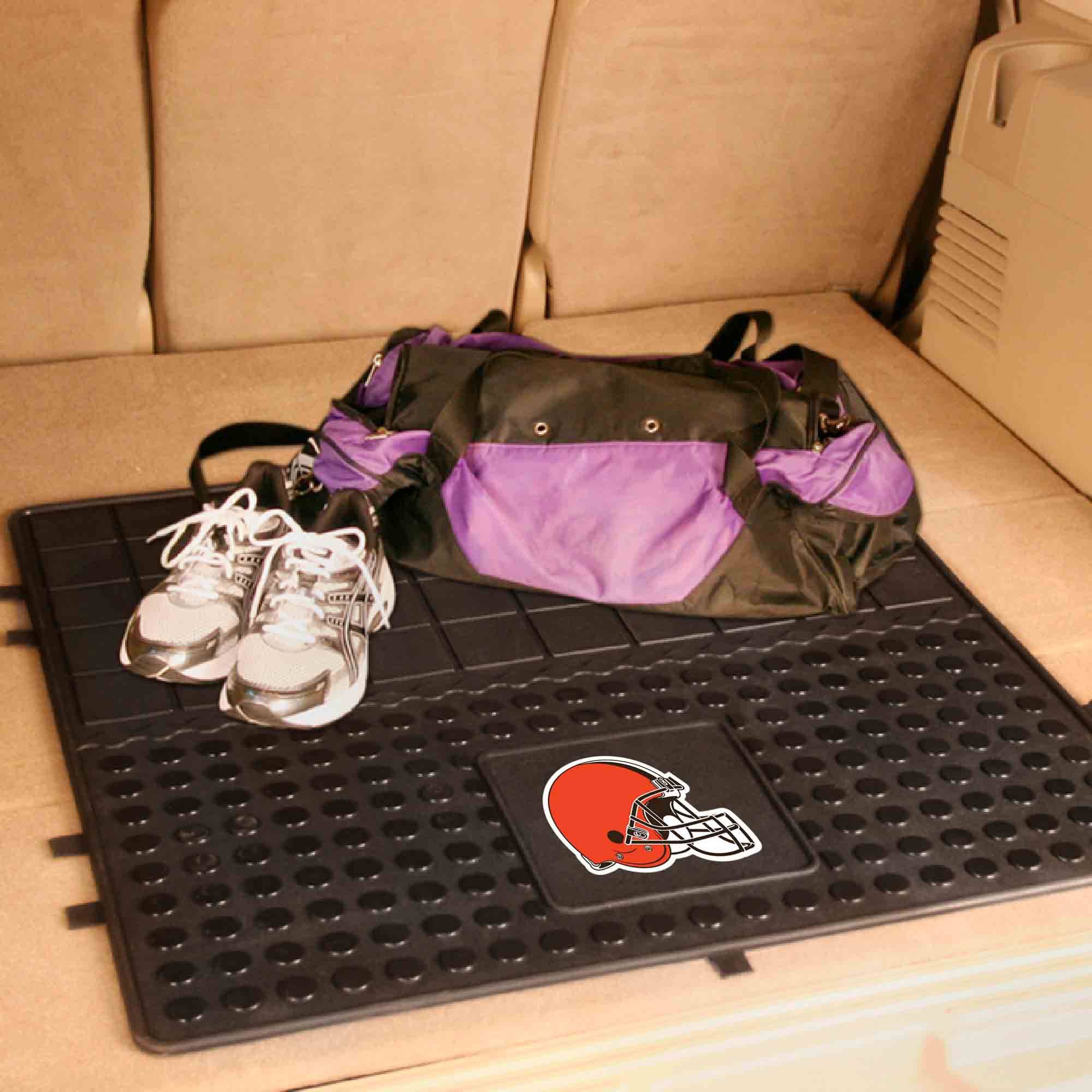 Cleveland Browns Heavy Duty Cargo Mat 31"x31" - Cleveland Browns - Flyclothing LLC