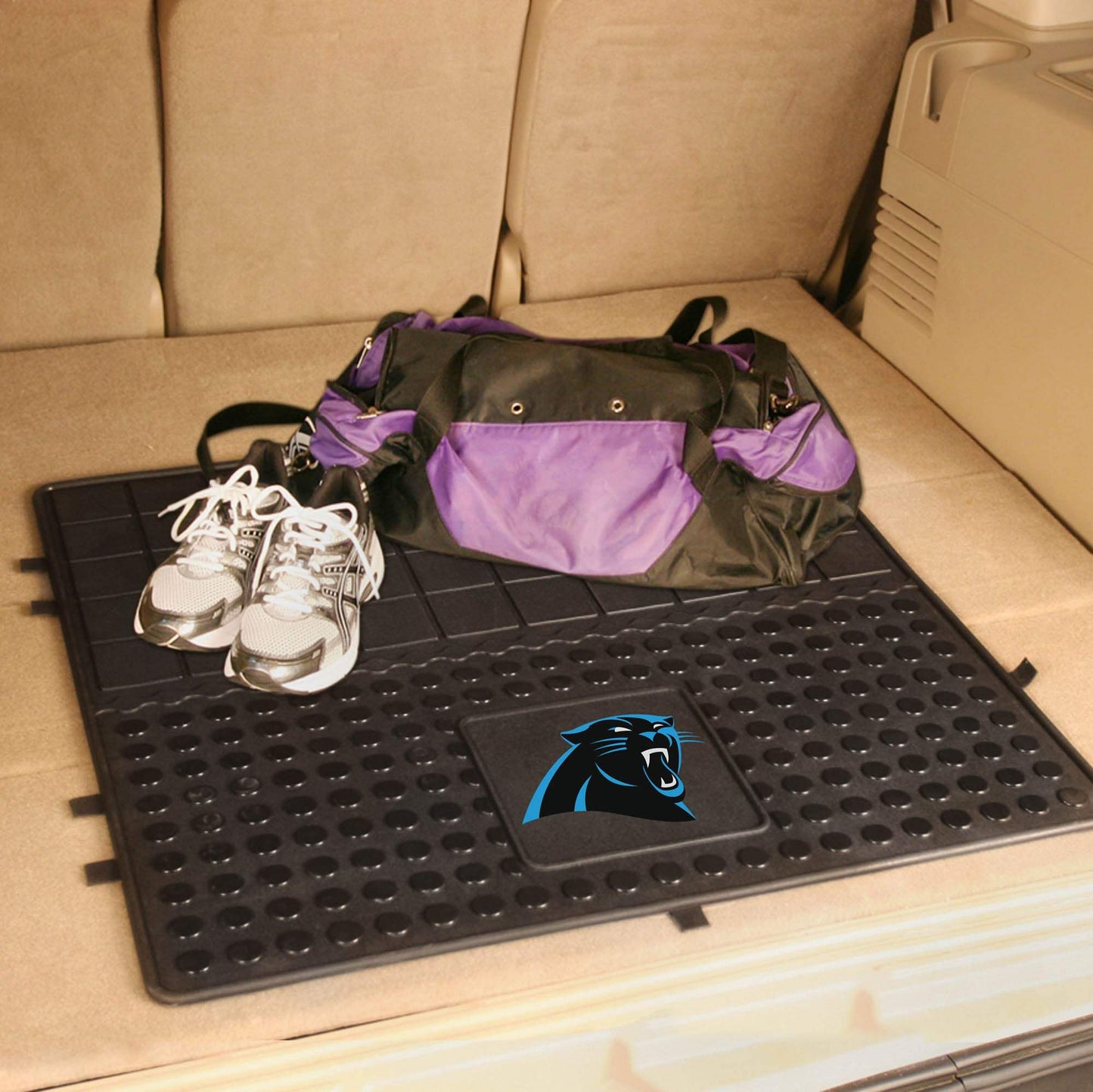 Carolina Panthers Heavy Duty Cargo Mat 31"x31" - Carolina Panthers - Flyclothing LLC