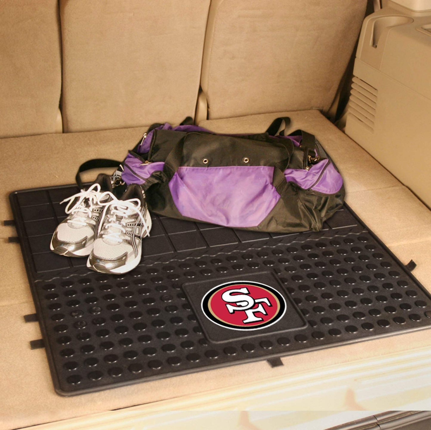 San Francisco 49ers Heavy Duty Cargo Mat 31"x31" - San Francisco 49ers - Flyclothing LLC