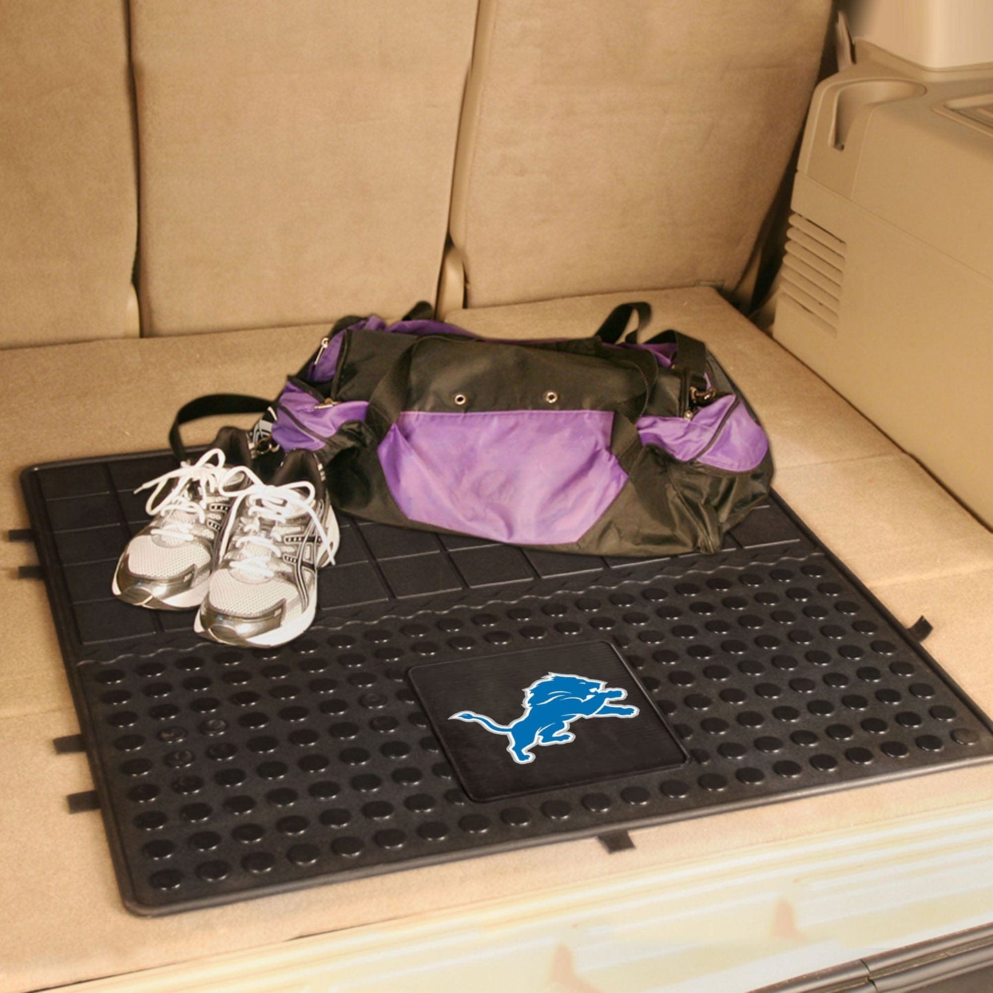 Detroit Lions Heavy Duty Cargo Mat 31"x31" - Detroit Lions - Flyclothing LLC