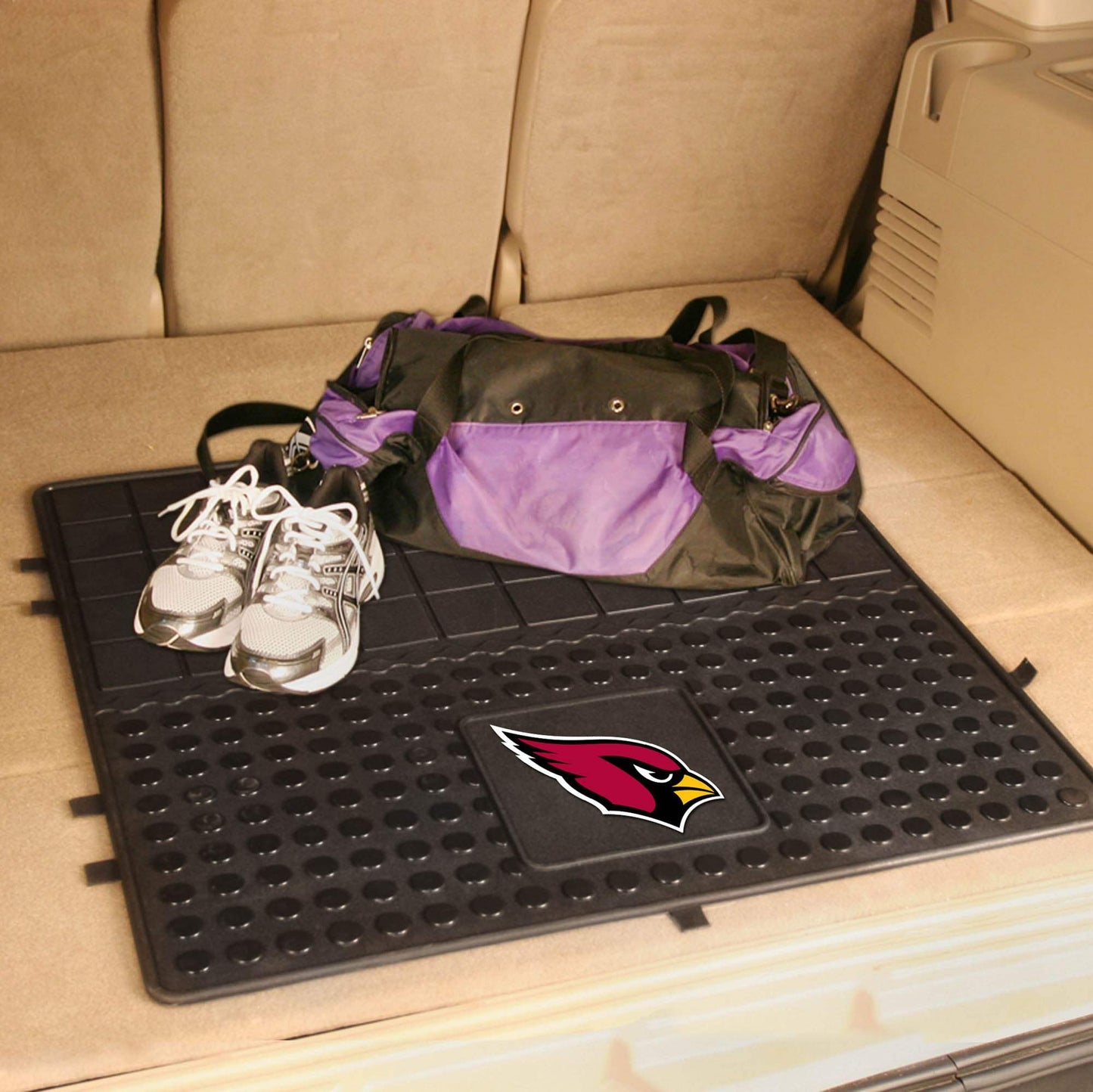 Arizona Cardinals Heavy Duty Cargo Mat 31"x31" - Arizona Cardinals - Flyclothing LLC