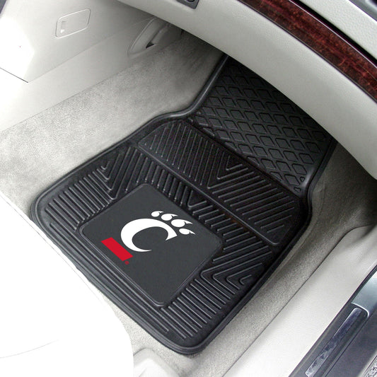 Cincinnati Bearcats Heavy Duty Car Mat Set - 2 Pieces - Cincinnati