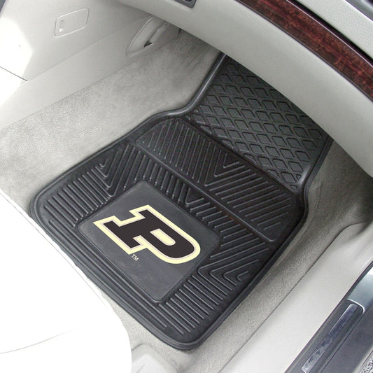 Purdue Boilermakers Heavy Duty Car Mat Set - 2 Pieces - Purdue